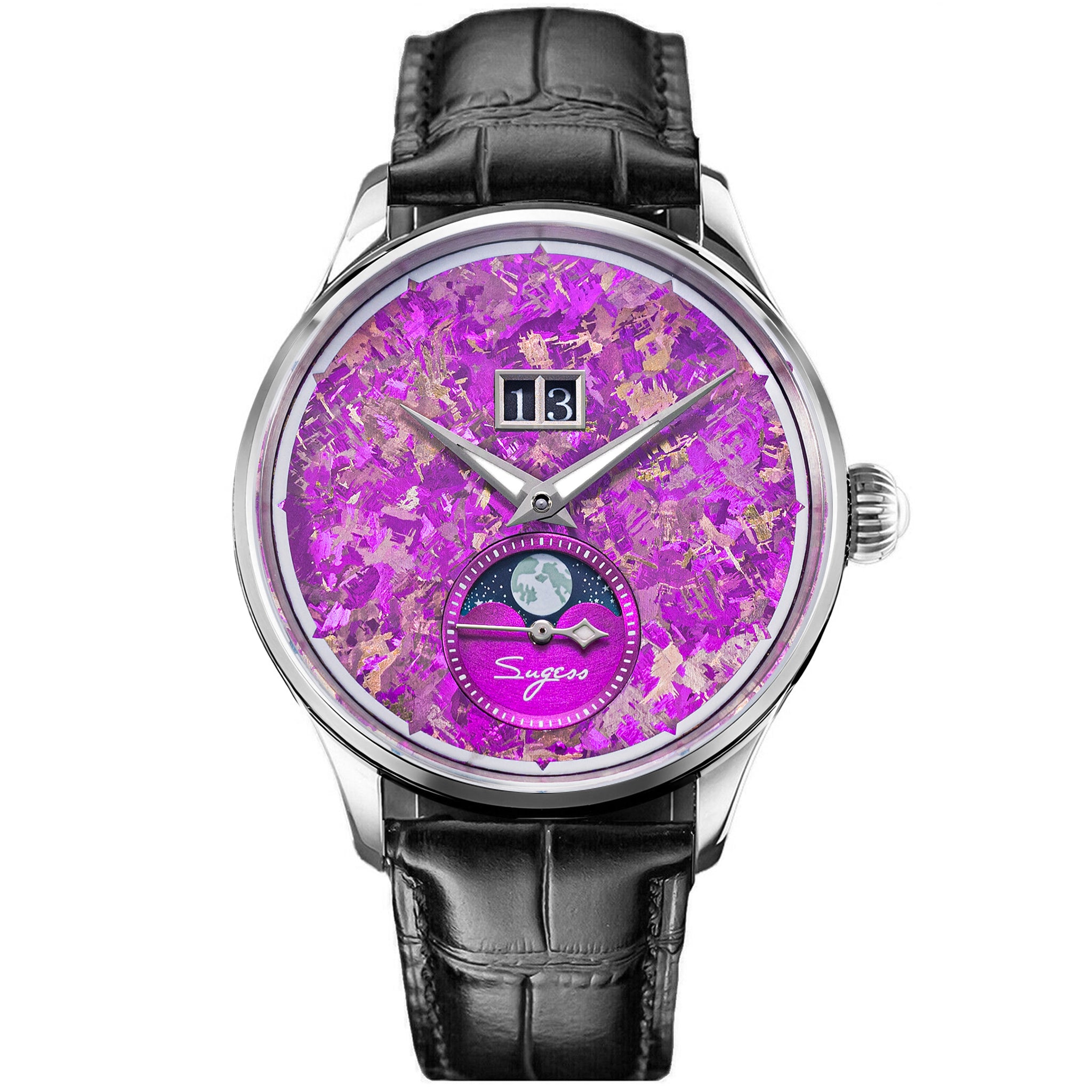 ルージュ様　Anapat#1×Seven moon×Celso Sugess Watch MoonPhase Master S401.ZP – Sugess Official