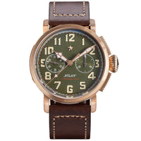 Sugess Watch Bronze Pilot S409.02