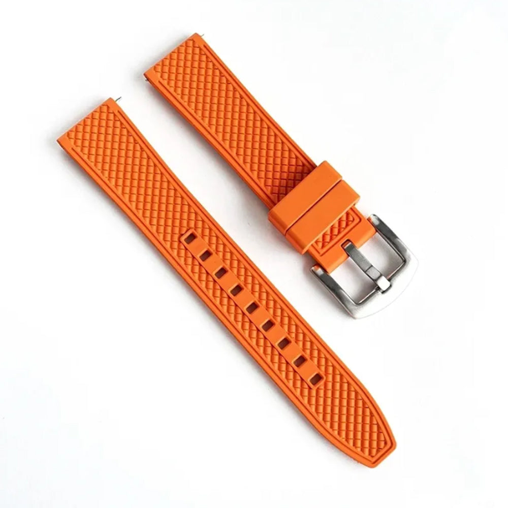 Sugess Watch Sugess Orange Fluoro rubber w/ Pin Buckle