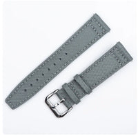 Sugess Watch Sugess Grey Canvas Strap w/ Pin Buckle