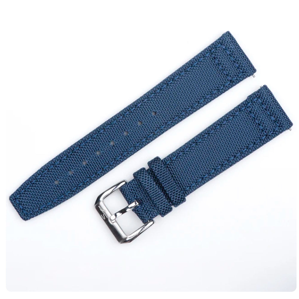 Sugess Watch Sugess Blue Canvas Strap w/ Pin Buckle