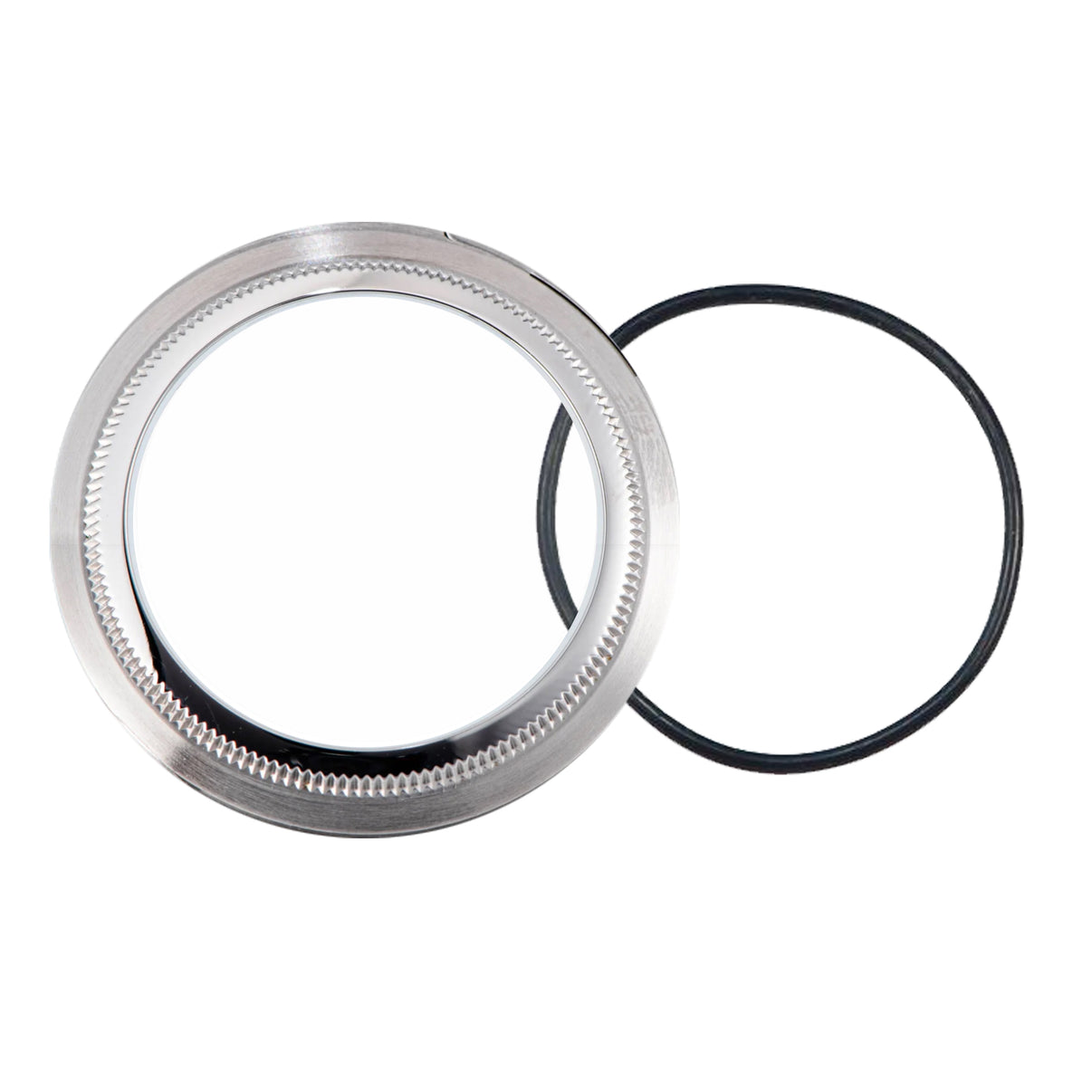 Sugess Watch Watch Exhibition Back Cover & Water Resistance Rubber Ring for Sugess Chrono Racing S418-2