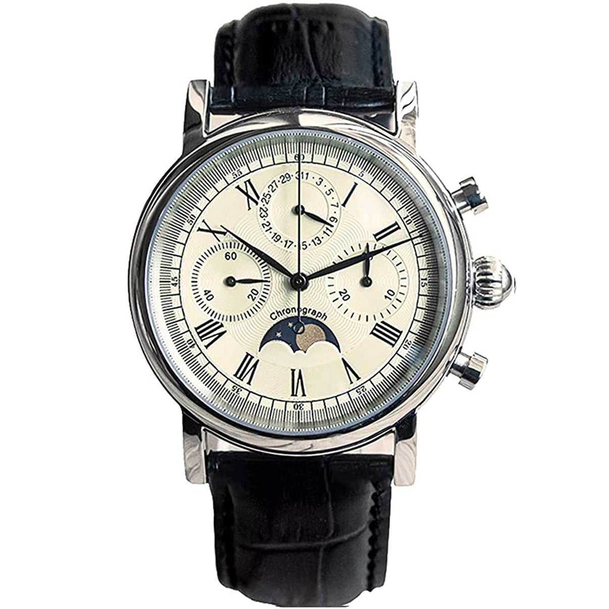 Sugess Watch MoonPhase Master Chronograph M199S/X