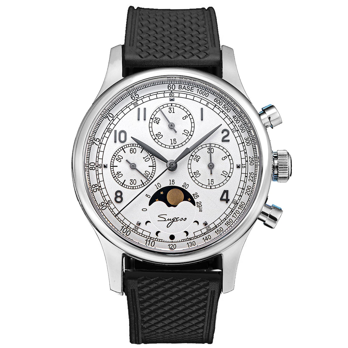Sugess Watch MoonPhase Master Chronograph S389-2.01.FK
