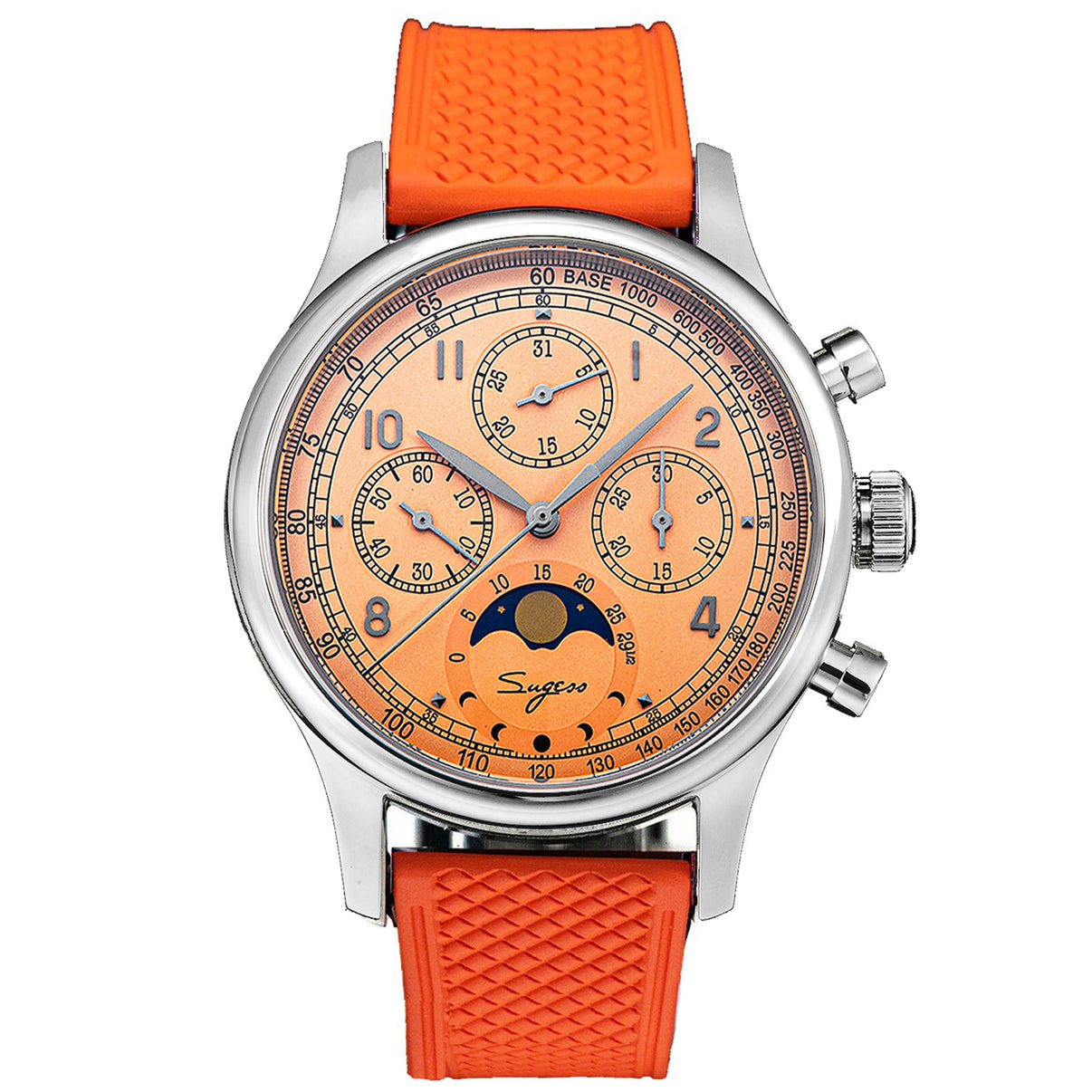 Sugess Watch MoonPhase Master Chronograph S389-2.02.FO