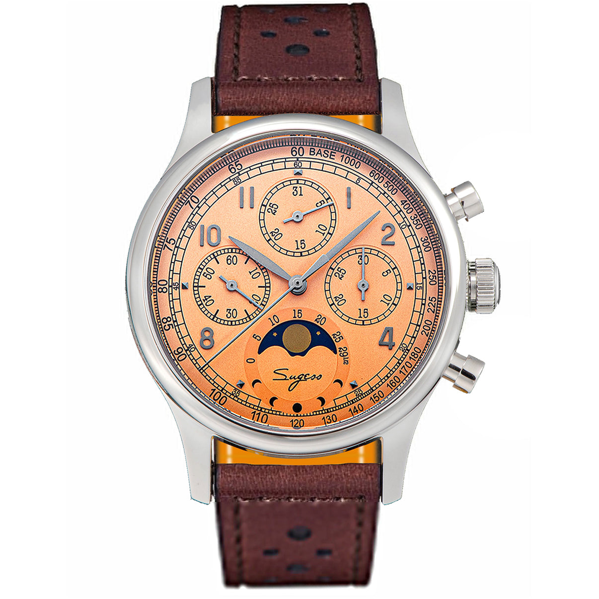 Sugess Watch MoonPhase Master Chronograph S389-2.02.Z