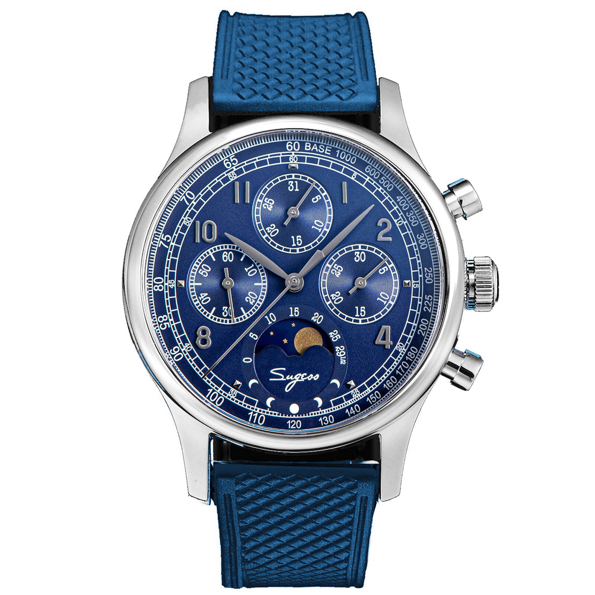 Sugess Watch MoonPhase Master Chronograph S389-2.03.FE