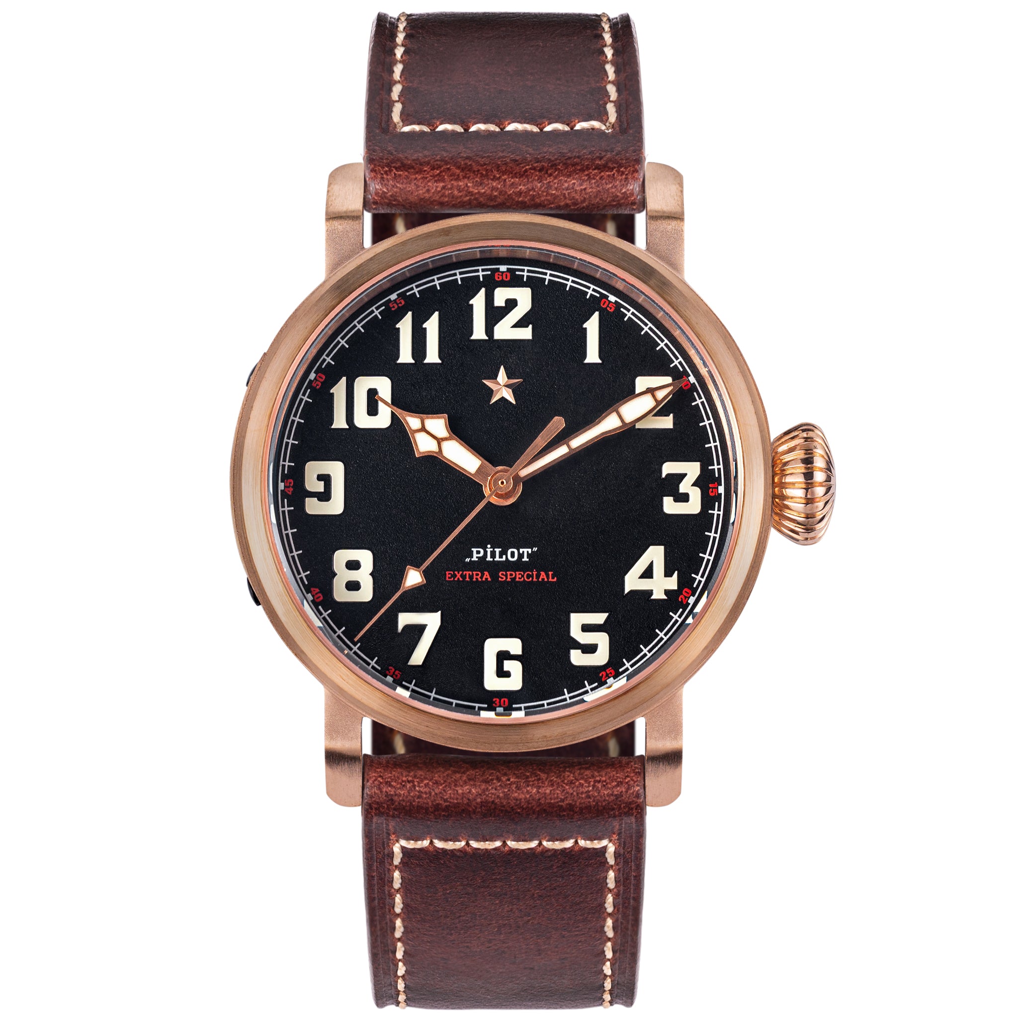 Sugess Watch Aviator BRONZE S408.K – Sugess Official