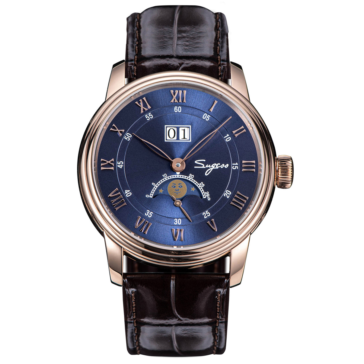 Sugess Watch MoonPhase Master Automatic S437.06