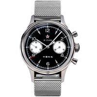 Sugess Watch Chrono Heritage SU1962BKM