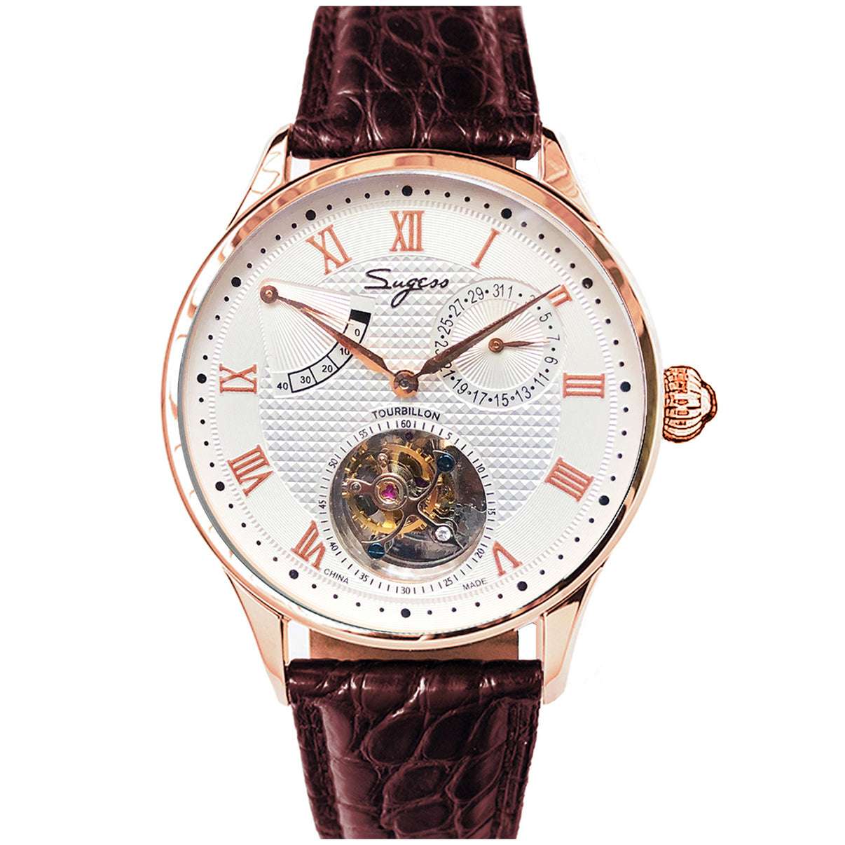 Sugess Watch Tourbillon Master SU8001GW