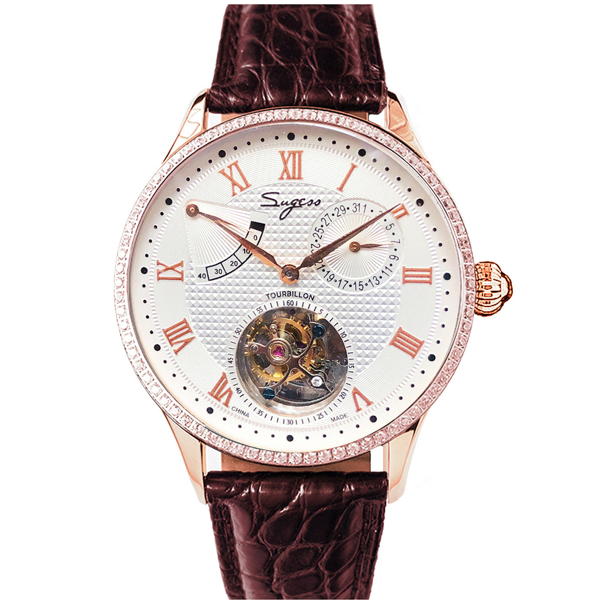 Sugess Watch Tourbillon Master SU8001GWD