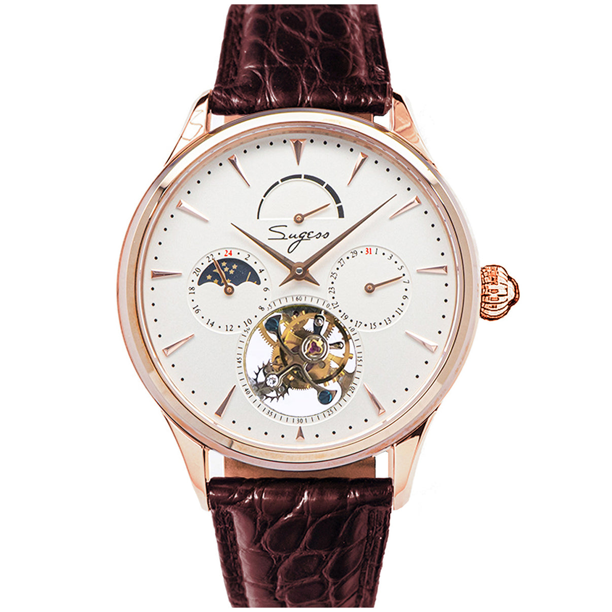 Sugess Watch Tourbillon Master SU8007GW2