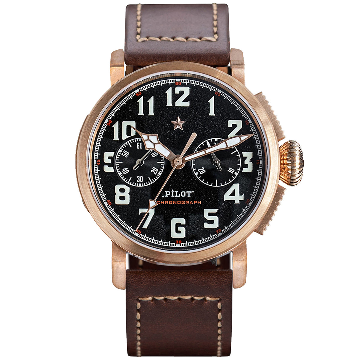 Sugess Watch Bronze Pilot SUPILOT003