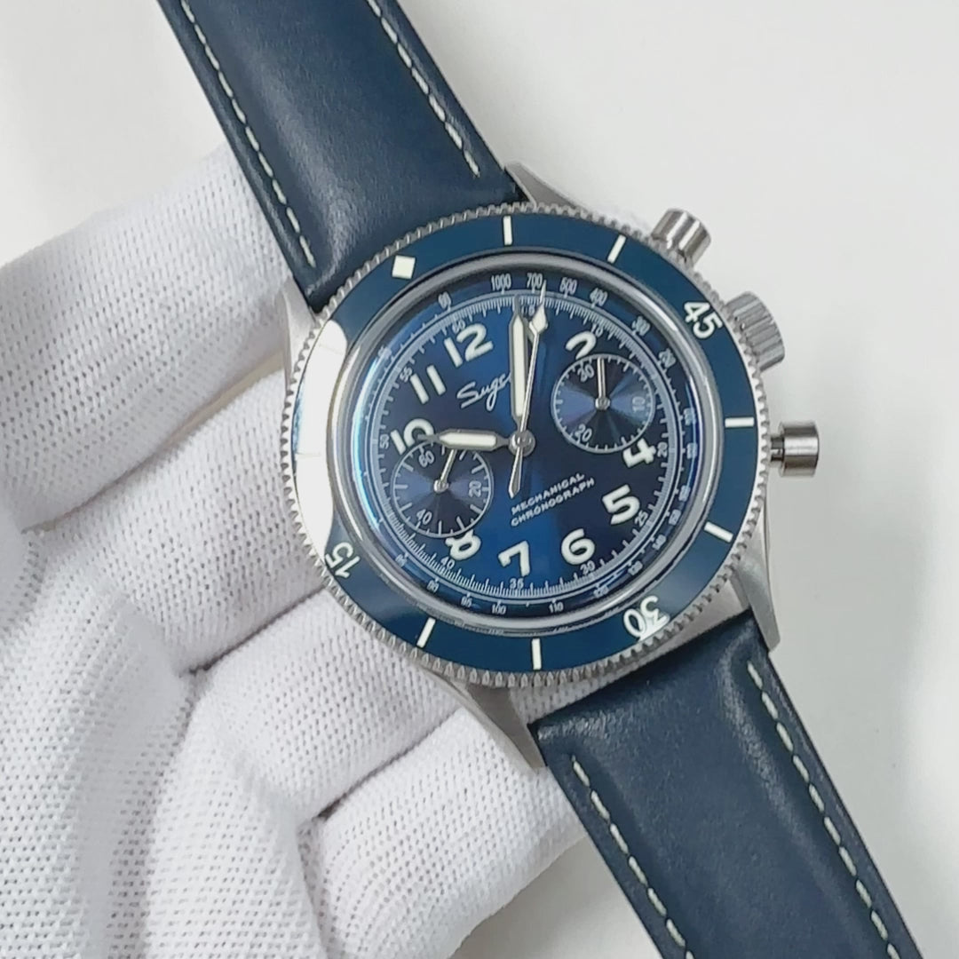 Sugess Watch Chrono Heritage S423.02.B
